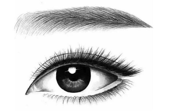 半永久纹眉的效果,绣眉的效果,韩式雾状眉