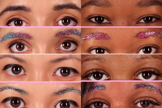 给眉毛点颜色看看？